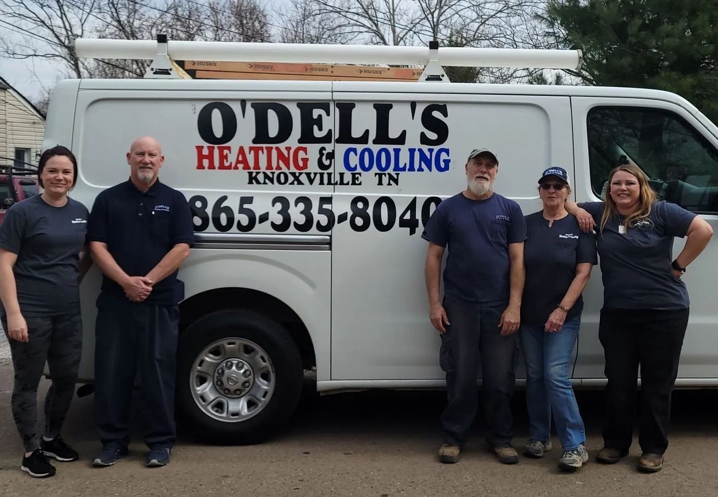Tri-State Liquid Waste service truck and crew in Lawrenceburg, Indiana